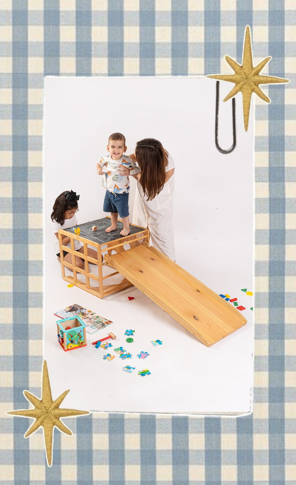 Handcrafting wooden toys in the play all day workshop