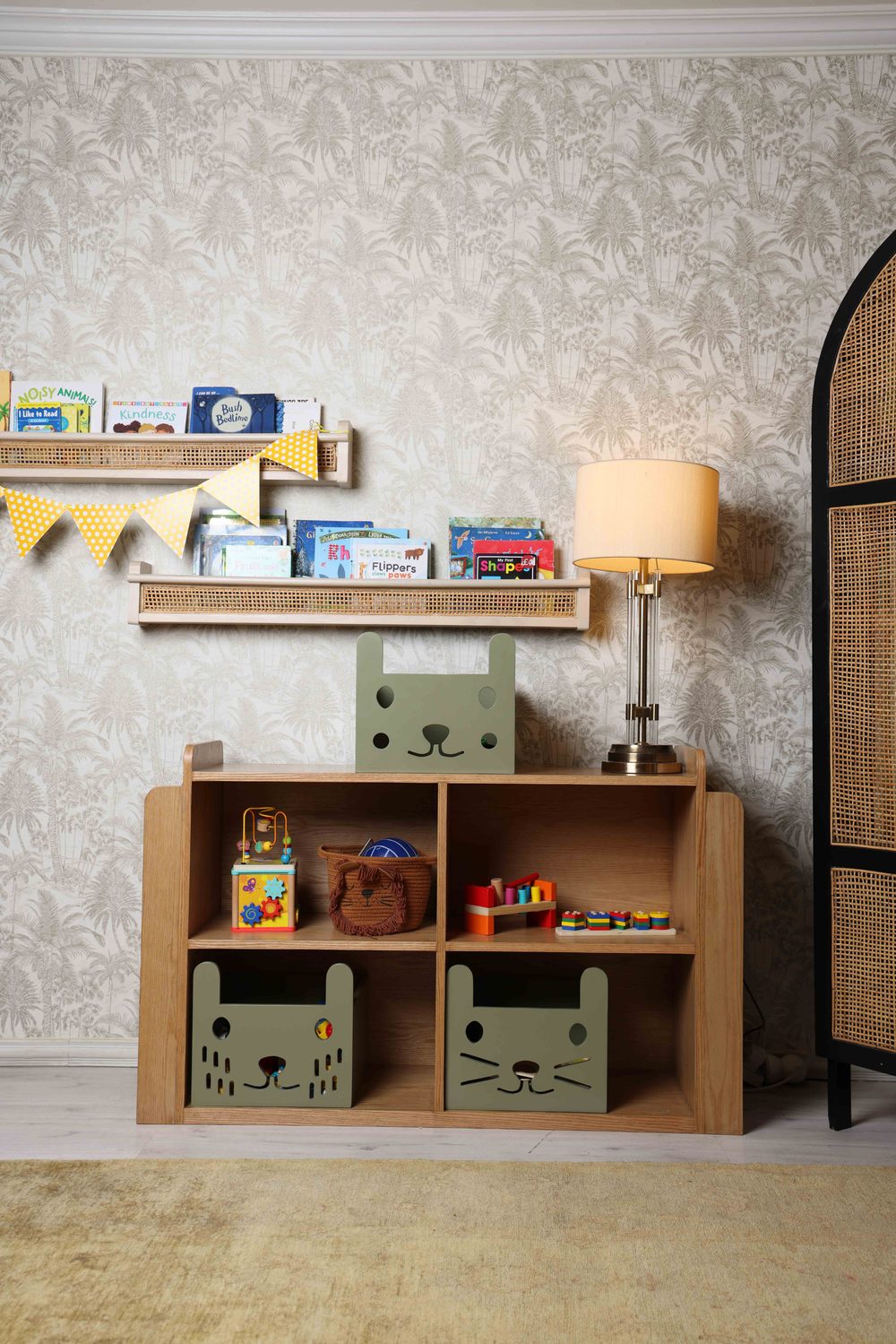Kitty Crates on a Montessori Shelf, photo 2